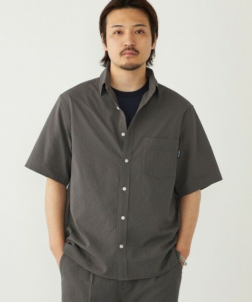 SHIPS / シップス シャツ・ブラウス | SHIPS Colors:〈接触冷感・吸水速乾・洗濯機可能〉ライト シアサッカー シャツ | 詳細13