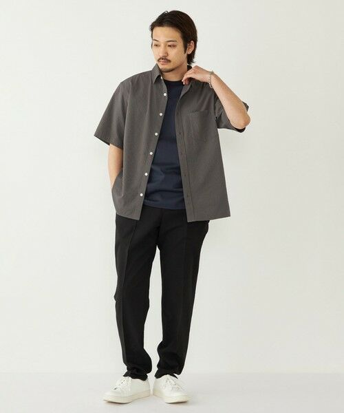 SHIPS / シップス シャツ・ブラウス | SHIPS Colors:〈接触冷感・吸水速乾・洗濯機可能〉ライト シアサッカー シャツ | 詳細20