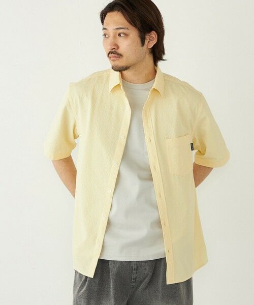 SHIPS / シップス シャツ・ブラウス | SHIPS Colors:〈接触冷感・吸水速乾・洗濯機可能〉ライト シアサッカー シャツ | 詳細24