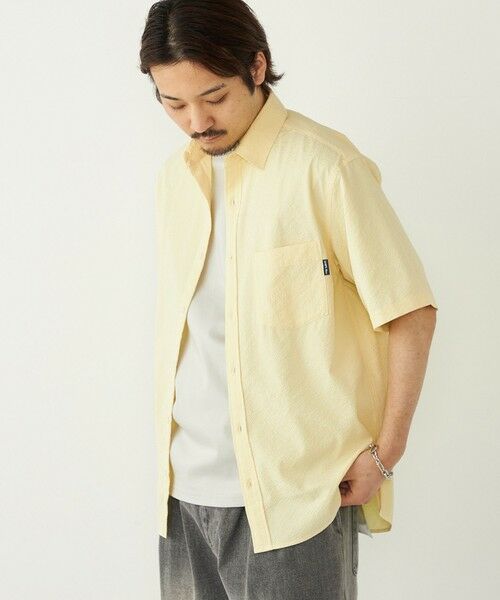 SHIPS / シップス シャツ・ブラウス | SHIPS Colors:〈接触冷感・吸水速乾・洗濯機可能〉ライト シアサッカー シャツ | 詳細25