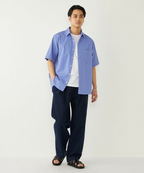 SHIPS / シップス シャツ・ブラウス | SHIPS Colors:〈接触冷感・吸水速乾・洗濯機可能〉ライト シアサッカー シャツ | 詳細30