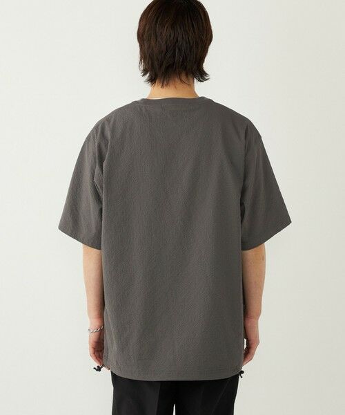 SHIPS / シップス Tシャツ | SHIPS Colors:〈接触冷感・吸水速乾・洗濯機可能〉ライト シアサッカー Tシャツ | 詳細10