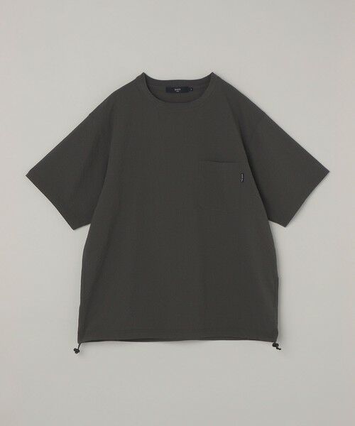 SHIPS / シップス Tシャツ | SHIPS Colors:〈接触冷感・吸水速乾・洗濯機可能〉ライト シアサッカー Tシャツ | 詳細1