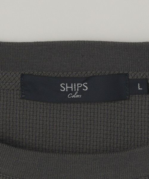 SHIPS / シップス Tシャツ | SHIPS Colors:〈接触冷感・吸水速乾・洗濯機可能〉ライト シアサッカー Tシャツ | 詳細6