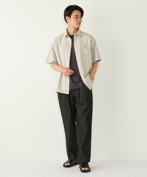SHIPS / シップス シャツ・ブラウス | 《新色予約》SHIPS Colors:〈吸水速乾・洗濯機可能〉2WAY ストレッチ ボックス シャツ | 詳細3
