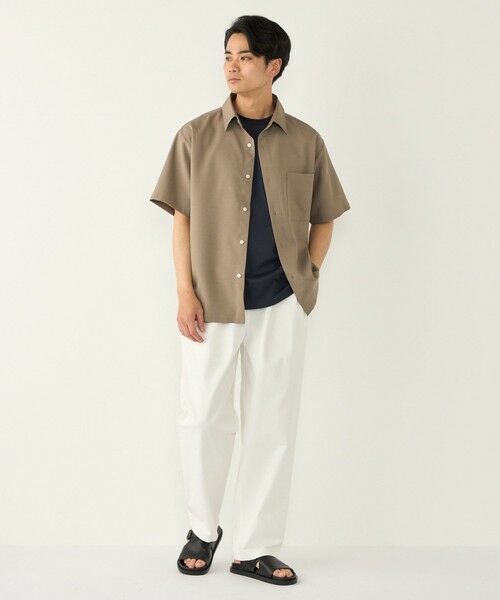 SHIPS / シップス シャツ・ブラウス | 《新色予約》SHIPS Colors:〈吸水速乾・洗濯機可能〉2WAY ストレッチ ボックス シャツ | 詳細19