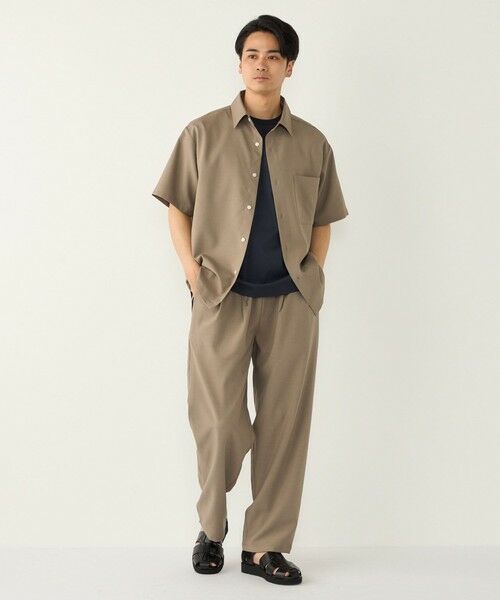 SHIPS / シップス シャツ・ブラウス | 《新色予約》SHIPS Colors:〈吸水速乾・洗濯機可能〉2WAY ストレッチ ボックス シャツ | 詳細20