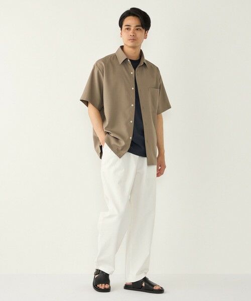 SHIPS / シップス シャツ・ブラウス | 《新色予約》SHIPS Colors:〈吸水速乾・洗濯機可能〉2WAY ストレッチ ボックス シャツ | 詳細27
