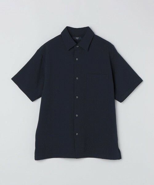 SHIPS / シップス シャツ・ブラウス | 《新色予約》SHIPS Colors:〈吸水速乾・洗濯機可能〉2WAY ストレッチ ボックス シャツ（ダークブルー）