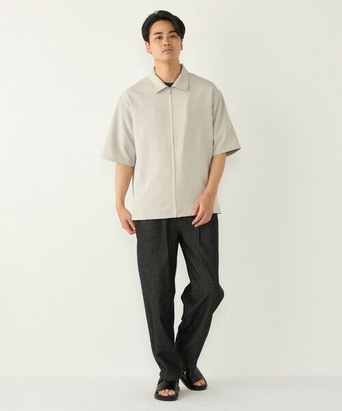 SHIPS / シップス シャツ・ブラウス | 《予約》SHIPS Colors:〈吸水速乾・洗濯機可能〉2WAY ストレッチ ジップ シャツ◆ | 詳細3