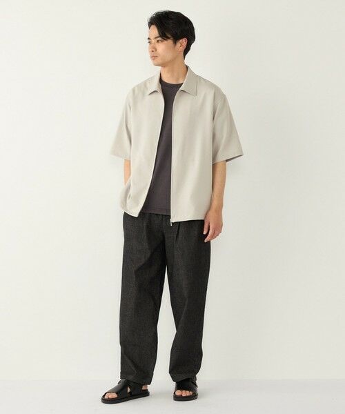 SHIPS / シップス シャツ・ブラウス | 《新色予約》SHIPS Colors:〈吸水速乾・洗濯機可能〉2WAY ストレッチ ジップ シャツ◇ | 詳細4