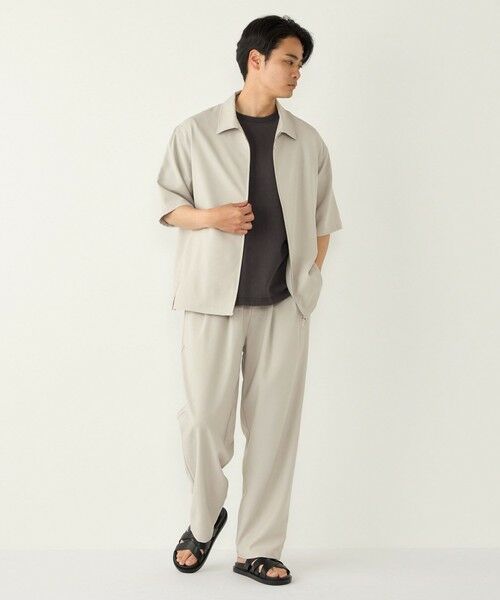 SHIPS / シップス シャツ・ブラウス | 《新色予約》SHIPS Colors:〈吸水速乾・洗濯機可能〉2WAY ストレッチ ジップ シャツ◇ | 詳細5