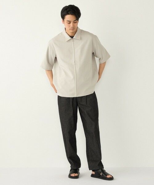 SHIPS / シップス シャツ・ブラウス | 《予約》SHIPS Colors:〈吸水速乾・洗濯機可能〉2WAY ストレッチ ジップ シャツ◆ | 詳細8