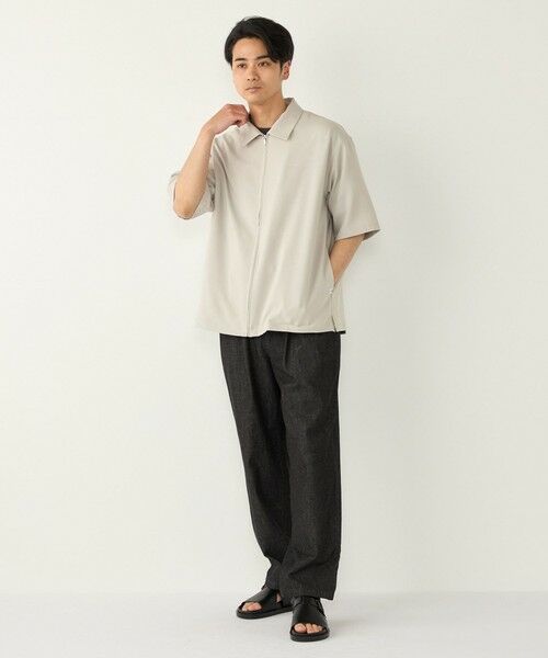 SHIPS / シップス シャツ・ブラウス | 《予約》SHIPS Colors:〈吸水速乾・洗濯機可能〉2WAY ストレッチ ジップ シャツ◆ | 詳細9