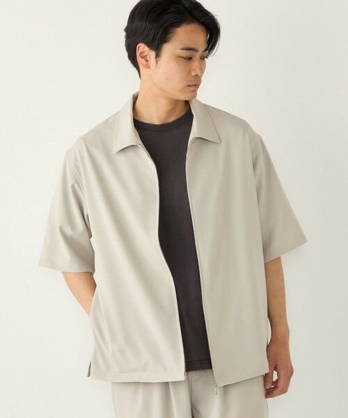 SHIPS / シップス シャツ・ブラウス | 《予約》SHIPS Colors:〈吸水速乾・洗濯機可能〉2WAY ストレッチ ジップ シャツ◆ | 詳細10