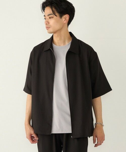 SHIPS / シップス シャツ・ブラウス | SHIPS Colors:〈吸水速乾・洗濯機可能〉2WAY ストレッチ ジップ シャツ◇ | 詳細20
