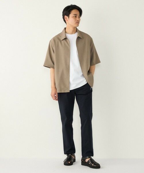 SHIPS / シップス シャツ・ブラウス | 《新色予約》SHIPS Colors:〈吸水速乾・洗濯機可能〉2WAY ストレッチ ジップ シャツ◇ | 詳細24