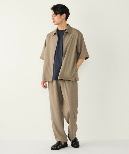 SHIPS / シップス シャツ・ブラウス | 《新色予約》SHIPS Colors:〈吸水速乾・洗濯機可能〉2WAY ストレッチ ジップ シャツ◇ | 詳細25