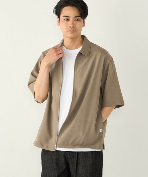 SHIPS / シップス シャツ・ブラウス | 《予約》SHIPS Colors:〈吸水速乾・洗濯機可能〉2WAY ストレッチ ジップ シャツ◆ | 詳細25
