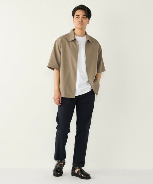 SHIPS / シップス シャツ・ブラウス | 《予約》SHIPS Colors:〈吸水速乾・洗濯機可能〉2WAY ストレッチ ジップ シャツ◆ | 詳細28