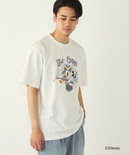 SHIPS / シップス Tシャツ | SHIPS Colors:ミッキーマウス プリント Tシャツ | 詳細9