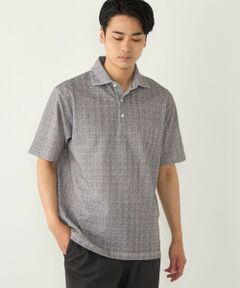 SHIPS / シップス ポロシャツ | SHIPS Colors:〈吸水速乾〉カノコ グレンチェック ワイドカラー ポロシャツ