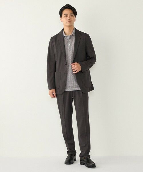 SHIPS / シップス ポロシャツ | SHIPS Colors:〈吸水速乾〉カノコ グレンチェック ワイドカラー ポロシャツ | 詳細12