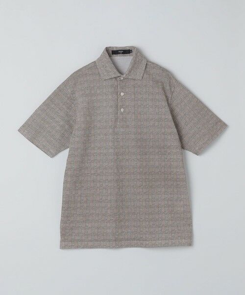 SHIPS / シップス ポロシャツ | SHIPS Colors:〈吸水速乾〉カノコ グレンチェック ワイドカラー ポロシャツ | 詳細14