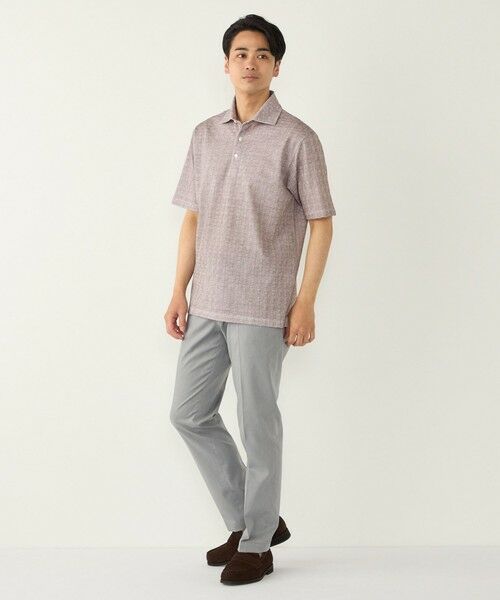 SHIPS / シップス ポロシャツ | SHIPS Colors:〈吸水速乾〉カノコ グレンチェック ワイドカラー ポロシャツ | 詳細26