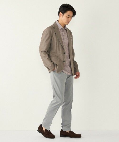 SHIPS / シップス ポロシャツ | SHIPS Colors:〈吸水速乾〉カノコ グレンチェック ワイドカラー ポロシャツ | 詳細29