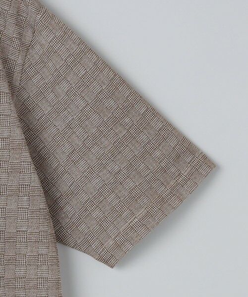 SHIPS / シップス ポロシャツ | SHIPS Colors:〈吸水速乾〉カノコ グレンチェック ワイドカラー ポロシャツ | 詳細17