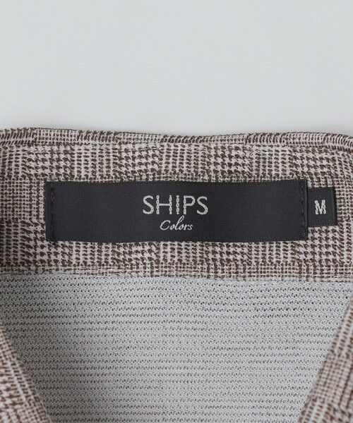 SHIPS / シップス ポロシャツ | SHIPS Colors:〈吸水速乾〉カノコ グレンチェック ワイドカラー ポロシャツ | 詳細19