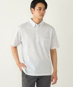 SHIPS / シップス ポロシャツ | SHIPS Colors:〈吸水速乾〉カノコ プリント ボタンダウン ポロシャツ