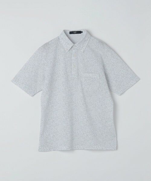 SHIPS / シップス ポロシャツ | SHIPS Colors:〈吸水速乾〉カノコ プリント ボタンダウン ポロシャツ | 詳細1