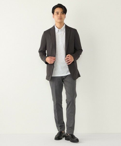 SHIPS / シップス ポロシャツ | SHIPS Colors:〈吸水速乾〉カノコ プリント ボタンダウン ポロシャツ | 詳細4