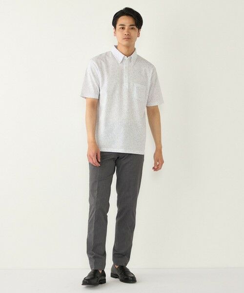 SHIPS / シップス ポロシャツ | SHIPS Colors:〈吸水速乾〉カノコ プリント ボタンダウン ポロシャツ | 詳細7