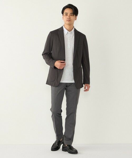 SHIPS / シップス ポロシャツ | SHIPS Colors:〈吸水速乾〉カノコ プリント ボタンダウン ポロシャツ | 詳細9