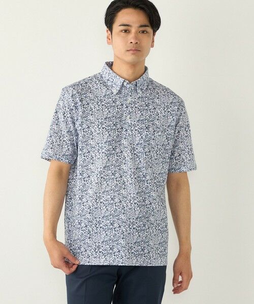 SHIPS / シップス ポロシャツ | SHIPS Colors:〈吸水速乾〉カノコ プリント ボタンダウン ポロシャツ | 詳細24