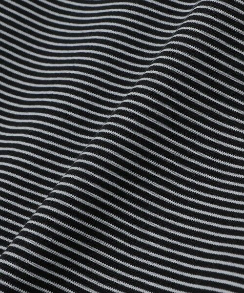 SHIPS / シップス Tシャツ | 《予約》SHIPS Colors:〈速乾〉CAVE(R) ワンポイント ロゴ ボーダー Tシャツ◆ | 詳細11