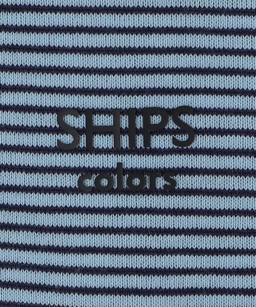 SHIPS / シップス Tシャツ | 《予約》SHIPS Colors:〈速乾〉CAVE(R) ワンポイント ロゴ ボーダー Tシャツ◆ | 詳細28