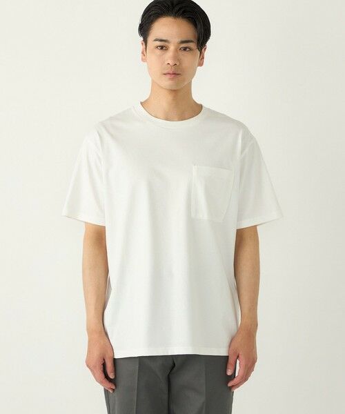 SHIPS / シップス Tシャツ | SHIPS Colors:〈吸水速乾・接触冷感・遮熱〉マルチファンクション ポケット Tシャツ◆ | 詳細3