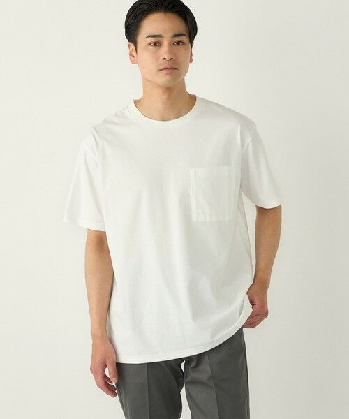 SHIPS / シップス Tシャツ | SHIPS Colors:〈吸水速乾・接触冷感・遮熱〉マルチファンクション ポケット Tシャツ◆ | 詳細7