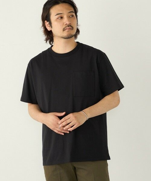 SHIPS / シップス Tシャツ | SHIPS Colors:〈吸水速乾・接触冷感・遮熱〉マルチファンクション ポケット Tシャツ◆ | 詳細15