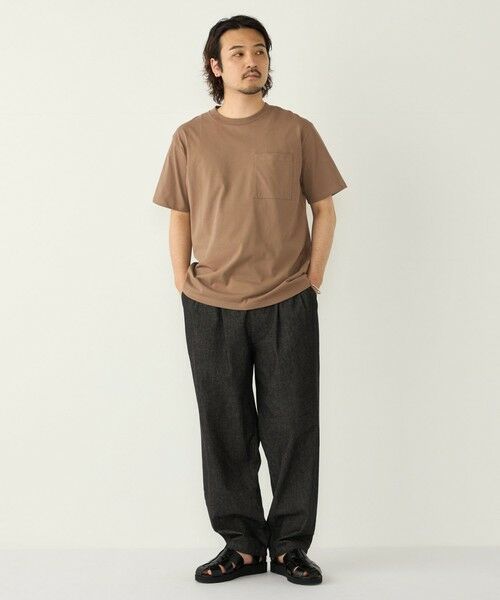 SHIPS / シップス Tシャツ | SHIPS Colors:〈吸水速乾・接触冷感・遮熱〉マルチファンクション ポケット Tシャツ◆ | 詳細30