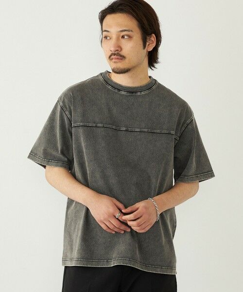 SHIPS / シップス Tシャツ | 《予約》SHIPS Colors:カット デニム Tシャツ◆ | 詳細7