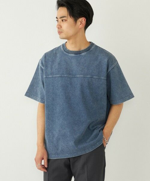 SHIPS / シップス Tシャツ | 《予約》SHIPS Colors:カット デニム Tシャツ◆ | 詳細20