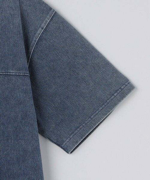 SHIPS / シップス Tシャツ | 《予約》SHIPS Colors:カット デニム Tシャツ◆ | 詳細14