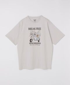 SHIPS / シップス Tシャツ | SHIPS Colors:パッチワーク & 刺繍 Tシャツ