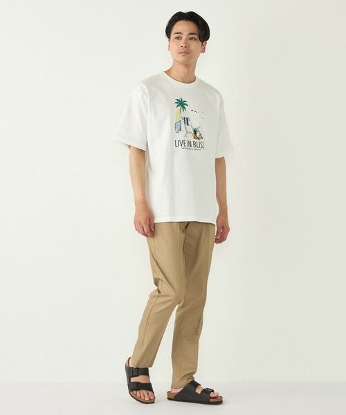 SHIPS / シップス Tシャツ | SHIPS Colors:パッチワーク & 刺繍 Tシャツ | 詳細7