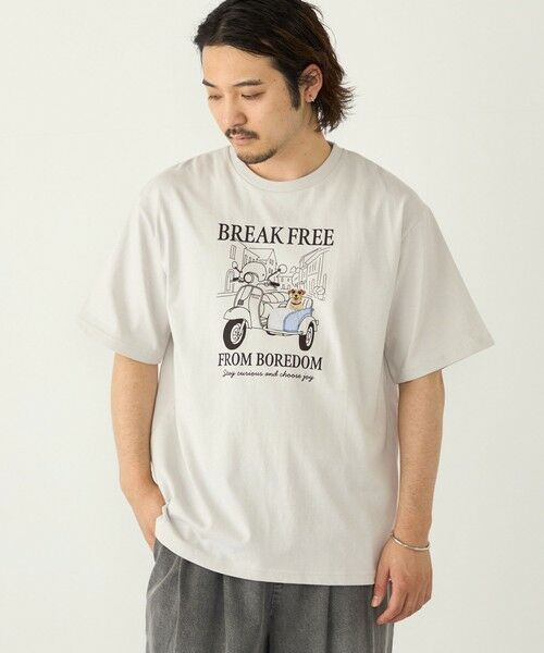 SHIPS / シップス Tシャツ | SHIPS Colors:パッチワーク & 刺繍 Tシャツ | 詳細14